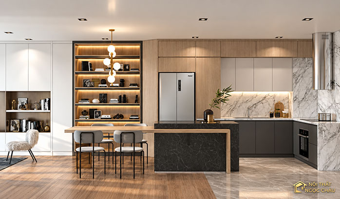 Thiết kế nội thất chung cư Vinhomes Ocean Park-  Anh Tứ